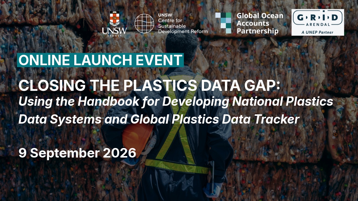 Launch event. Closing the plastics data gap
