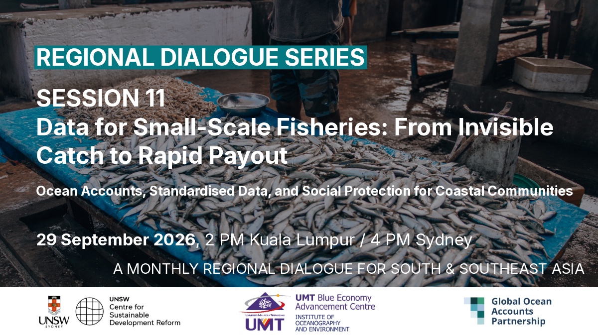 Regional Dialogue 11. Data for Small-Scale Fisheries: From Invisible Catch to Rapid Payout